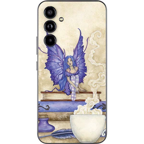 Amy Brown Bookworm Fairy Galaxy A54 5G Skin